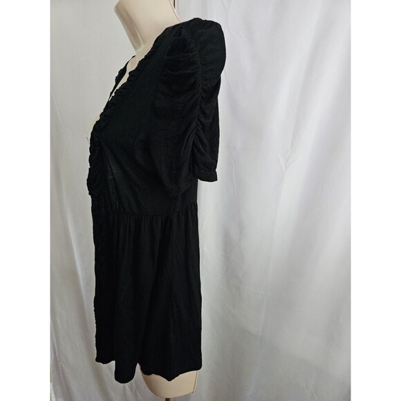 Maurices Tunic Womens Black Open Front Tunic Size Small - Picture 2 of 7